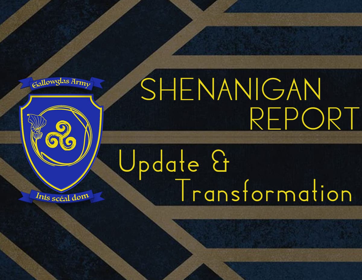 Shenanigan Report