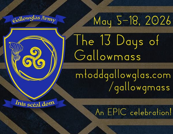 Shenanigan Report - Gallowmass is Approaching